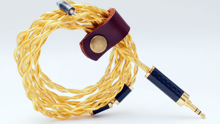 Rhapsodio Golden IEM Cable 