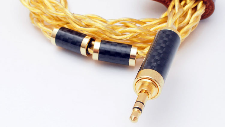 Rhapsodio Golden IEM Cable 