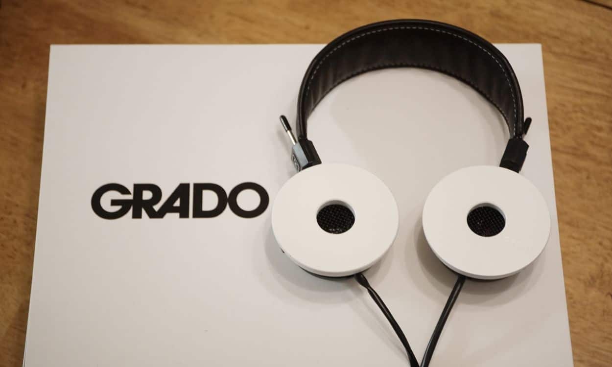 Grado White Headphones