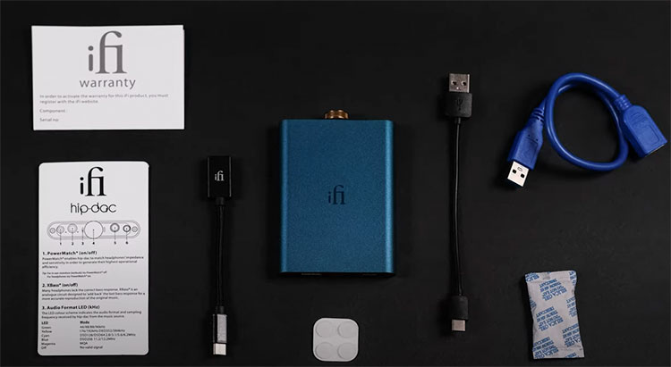 ポタアン】ifi audio hip dac 2 + accessories-