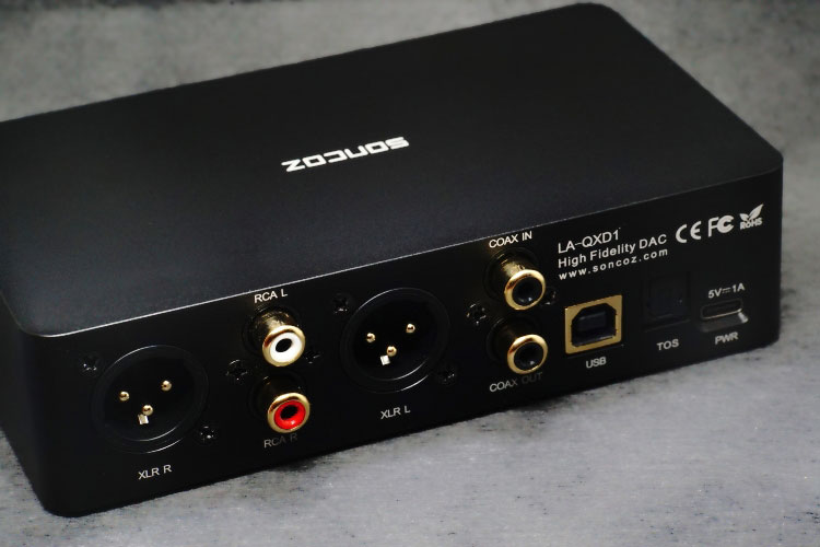 SONCOZ LA-QXD1 HiFiオーディオデジタルアナログコンバーターUSB DAC