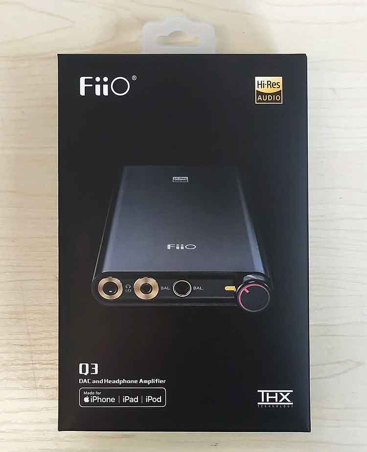 販売売品新品未使用 未開封 FiiO Q3 ポータブルヘッドホン　アンプ ヘッドホンアンプ・DAC