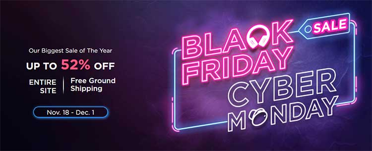 1MORE Black Friday & Cyber Weekend Deals 2021