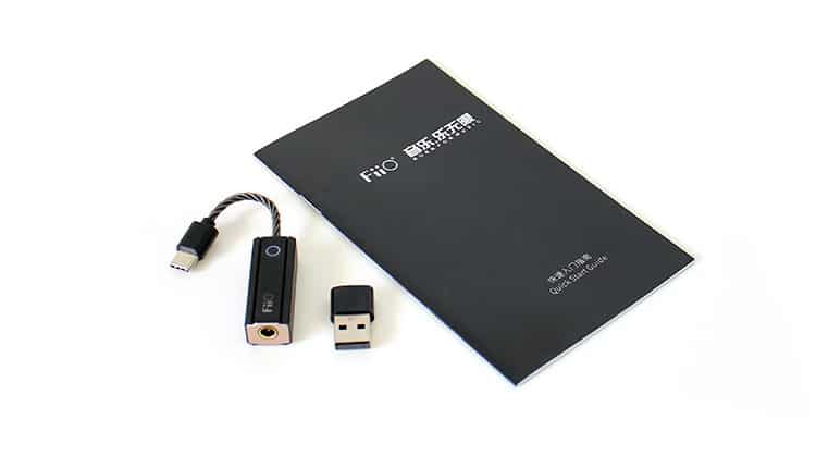 FiiO JadeAudio KA2 4.4mm Balanced Headphone Amps USB DAC DSD256  32bit/384kHz PCM for Android/iOS/Windows/Mac (USB Type C)