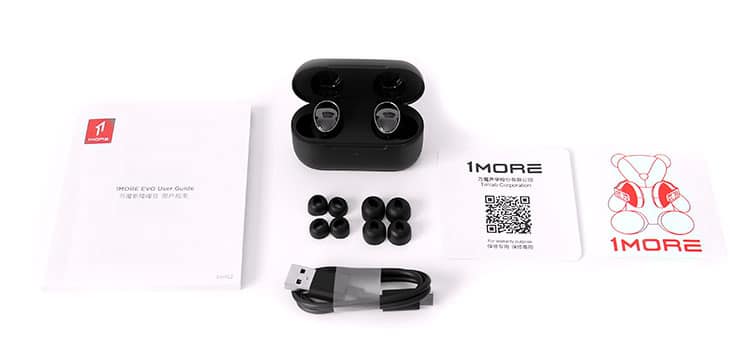 1MORE Evo True Wireless Active Noise Canceling Headphones Black