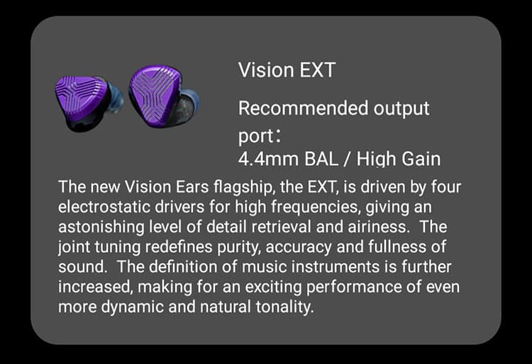 RS8 Darwin Vision Ears EXT