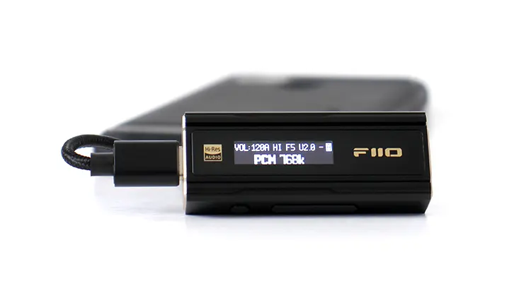 FiiO KA5 display