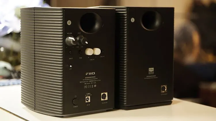 FiiO SP3 speakers inputs and outputs