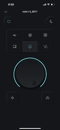 Matrix Audio mini-i 4 app controls