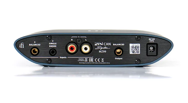 iFi Audio ZEN CAN Signature MZ99 rear panel