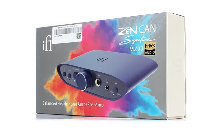iFi Audio ZEN CAN Signature MZ99 retail packaging