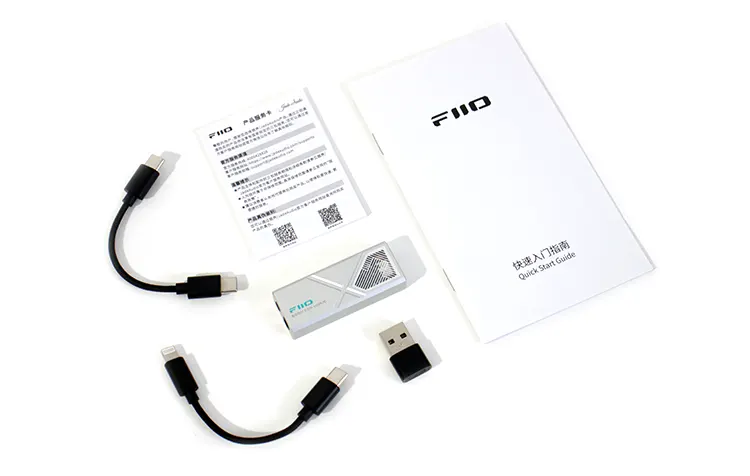 FiiO KA13 accessories