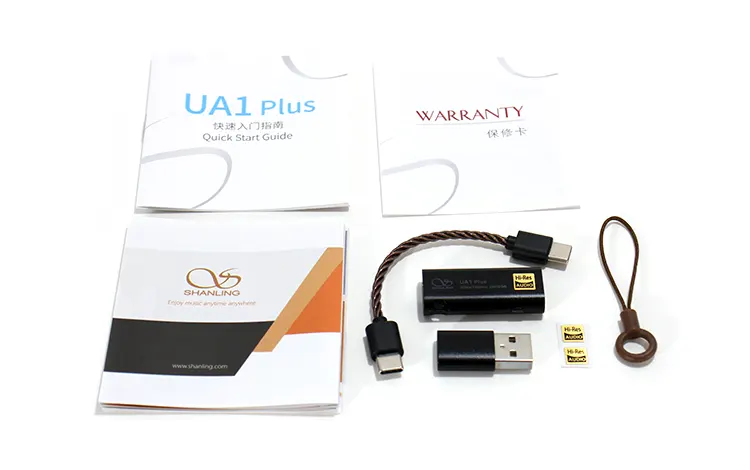 Shanling UA1 Plus accessories