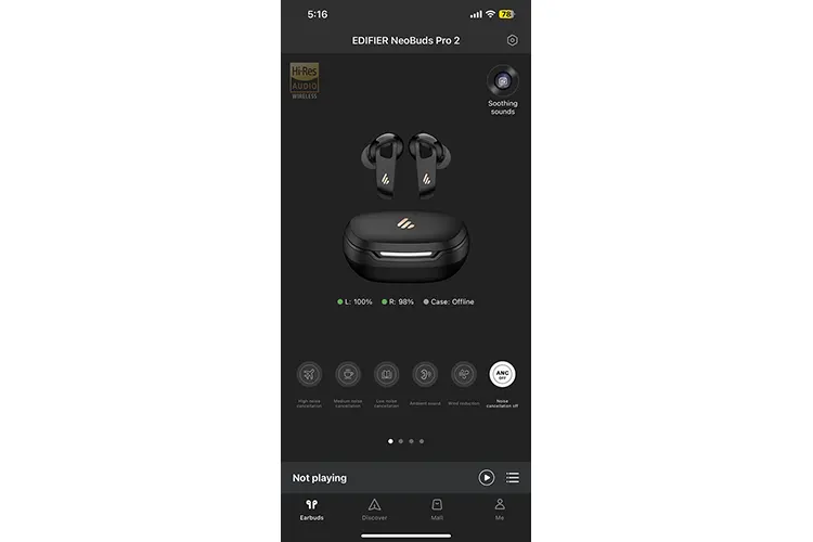 Edifier NeoBuds Pro 2 Edifier Connect app
