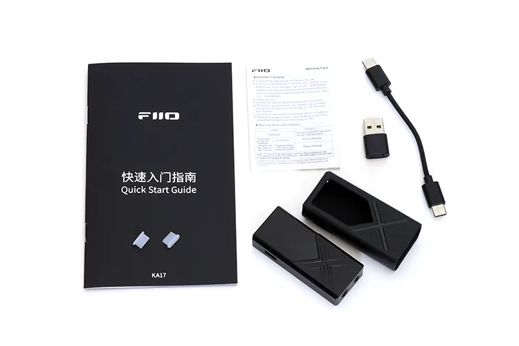FiiO KA17 accessories