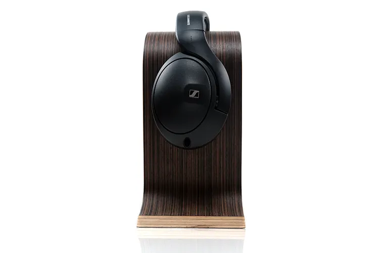 Sennheiser HD 620S on wood headphone stand