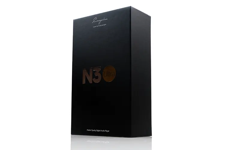 Cayin N3Ultra packaging on white background