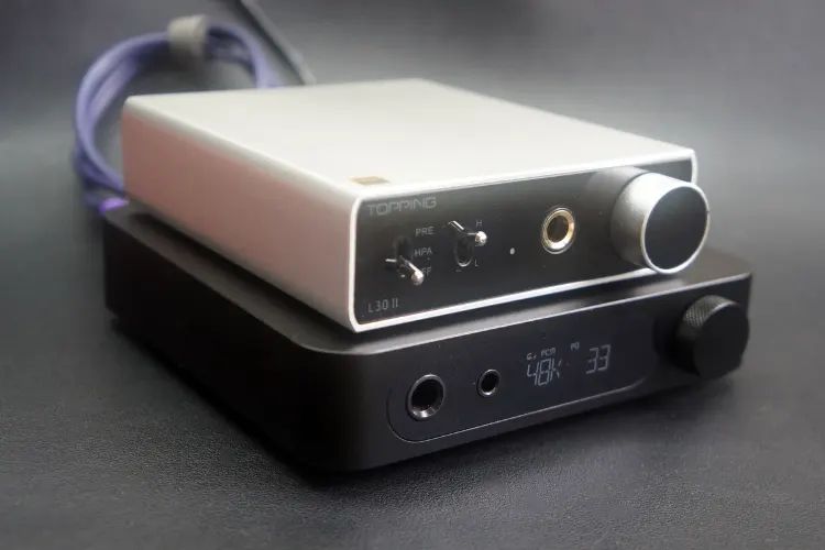 FiiO K11 R2R paired with Toppin L30 II