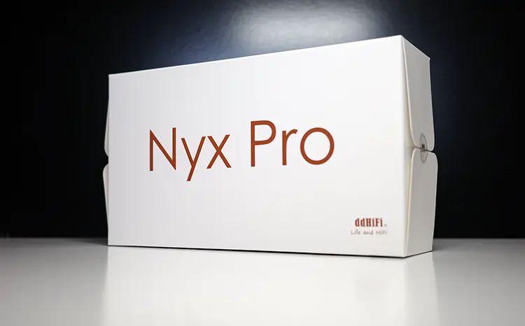 ddHiFi Nyx Pro packaging