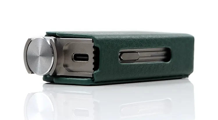 iBasso DC-Elite in green case on its side