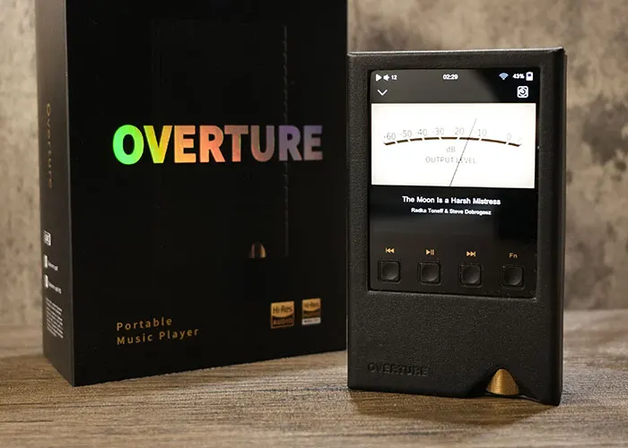 ONIX Overture XM5 playback screen