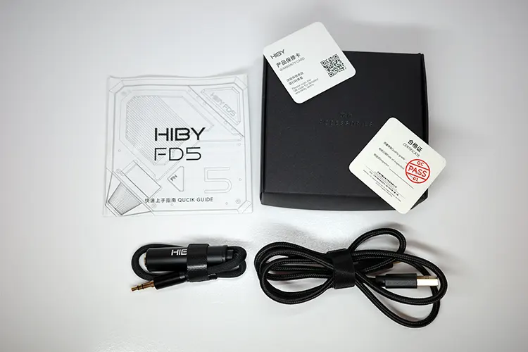 HiBy FD5 accessories