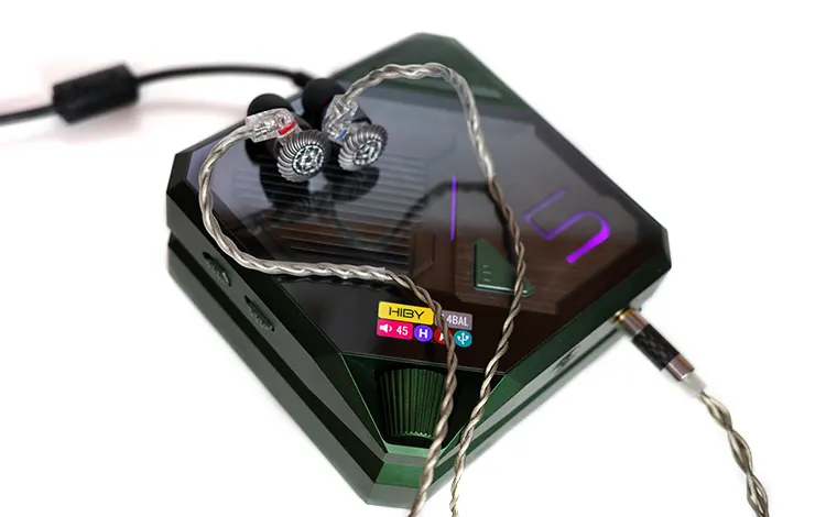 HiBy FD5 paired with Spirit Torino IEMs