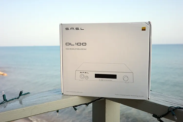 SMSL DL100 box