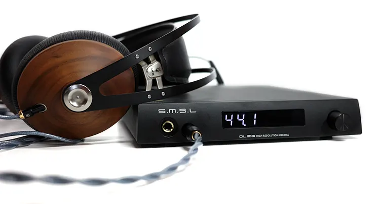 SMSL DL100 paired with Meze Audio 99 Classics headphones