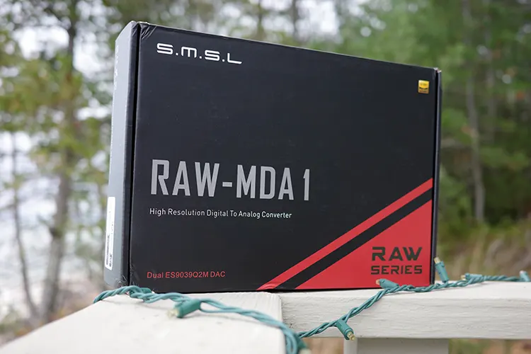 SMSL RAW-MDA1 box