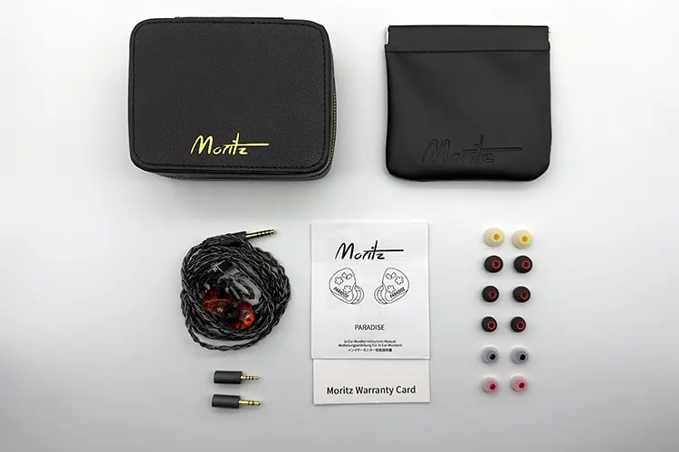 Moritz Audio Paradise accessories