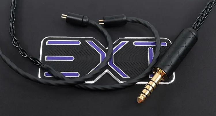 Vision Ears EXT MKII stock cable over EXT logo