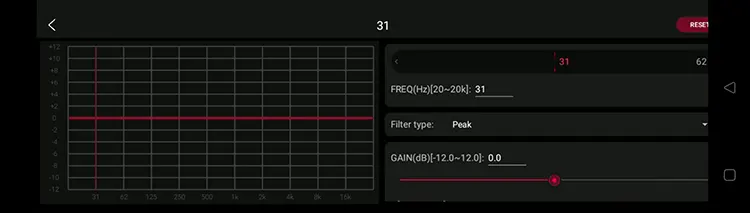 FiiO S15 PMEQ screen