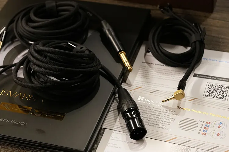 HIFIMAN ISVARNA 3 cables