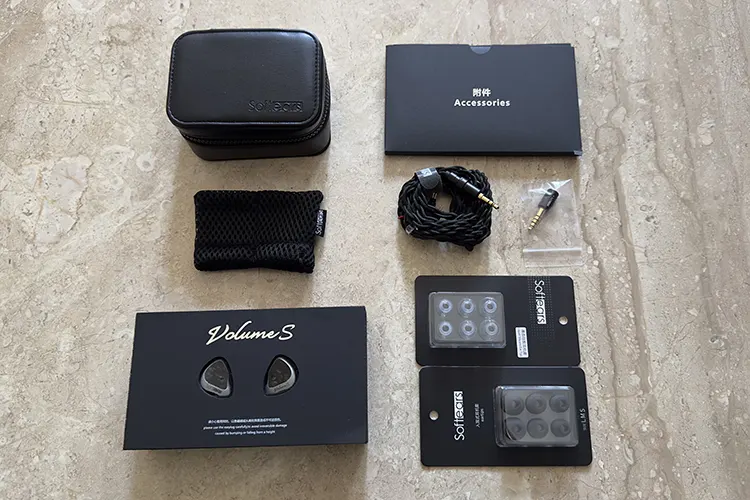 Softears Volume S accessories