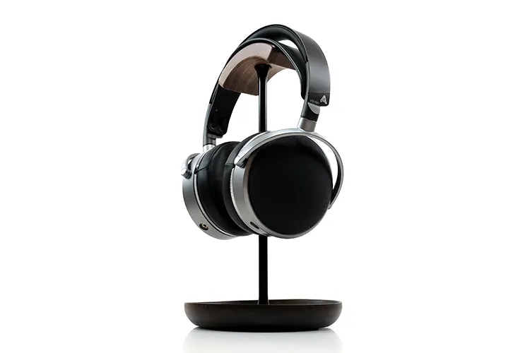 Audeze LCD-S20 on headphone stand side view