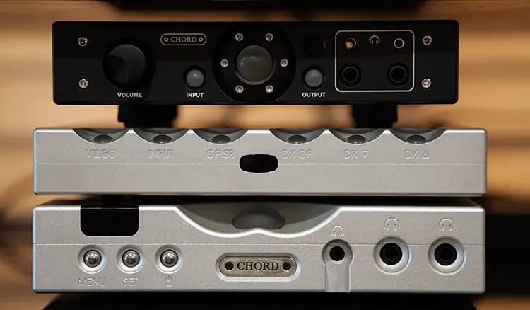 Chord Electronics Alto on top of Hugo TT2 and M Scaler