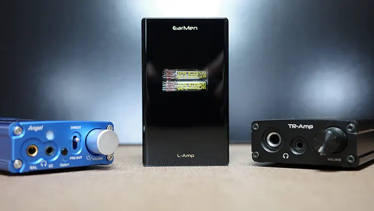 EarMen L-Amp in-between Angel and TR-Amp