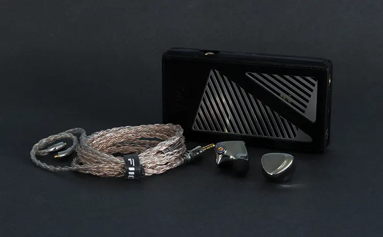 FiiO FX17 titanium shells with M11 Pro and cable