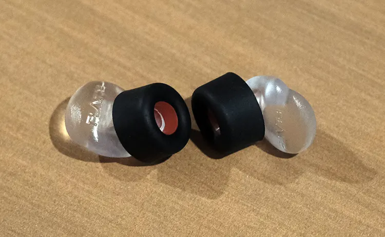 Flare Audio Definition shells with ear tips