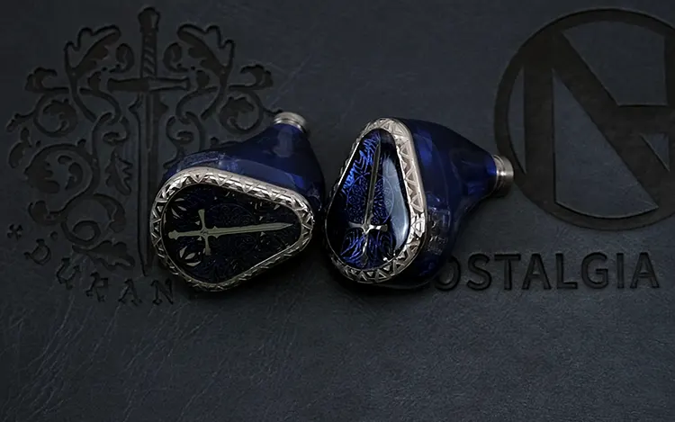 Nostalgia Audio Durandal shells on black leather