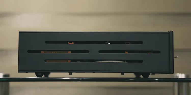HIFIMAN Goldenwave GA-10 grilled side panel