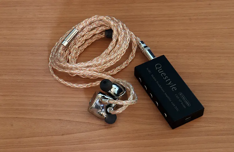 Questyle M18i paired with FiiO FX17