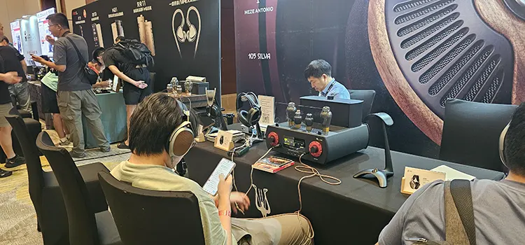 CanJam Shanghai 2025 Meze and Auris Audio booth