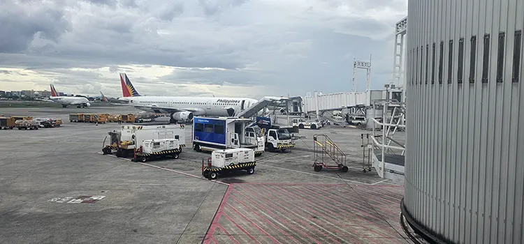 Picture of Philippines Airline jet on apron