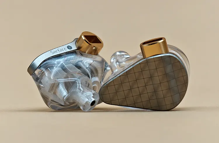 ddHiFi Surface see-through shell and faceplate