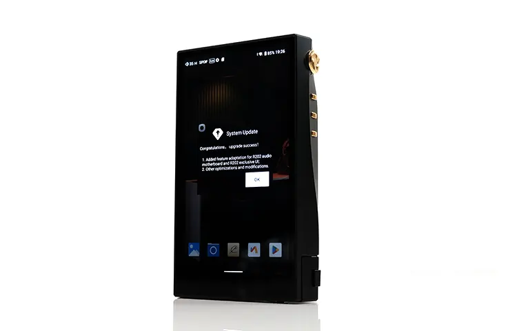 Cayin R202 motherboard N6iii software update screen