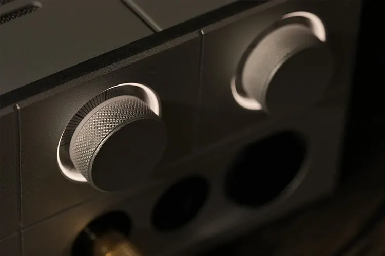 FiiO K15 volume knobs