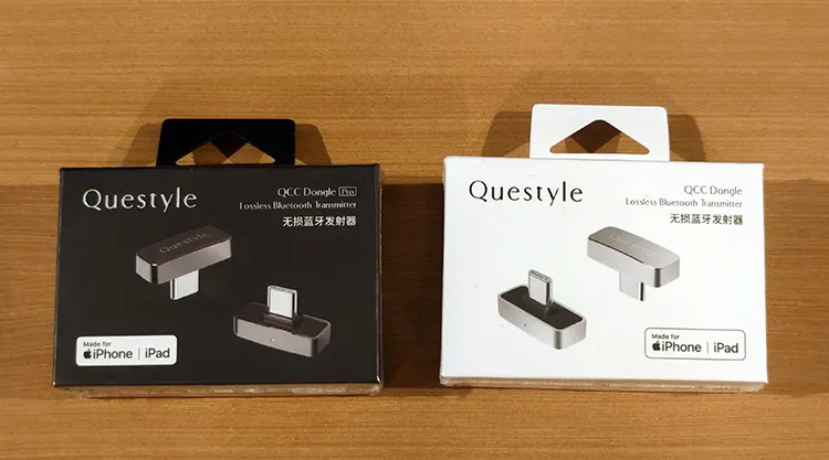 SIAS 2025 Questyle QCC dongle and dongle pro
