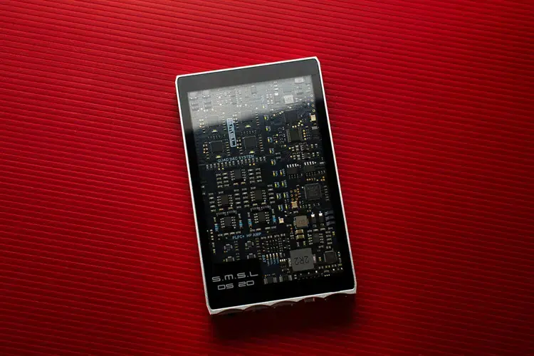 SMSL DS20 top glass panel